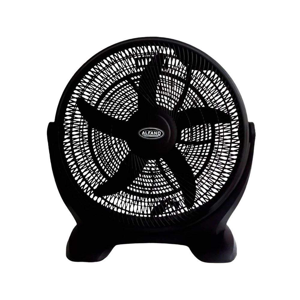 VENTILADOR DE PISO ALFANO 20” 80W OSCILANTE AL-BOX2085 NEGRO